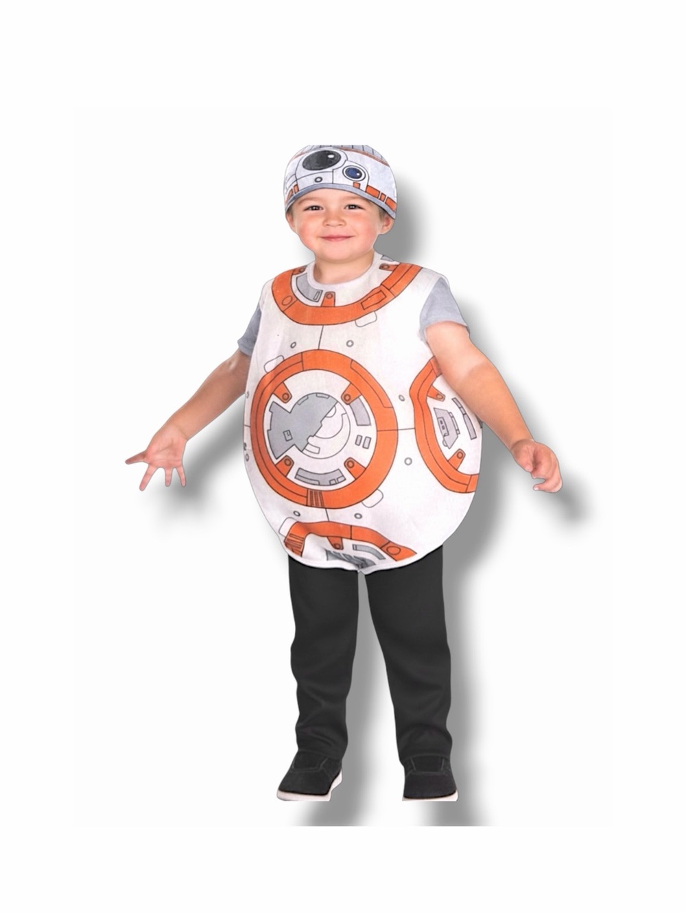 Star Wars BB-8 Toddler Costume 2-3Y Girls Boys Halloween 2T 3T Rubie’s NWT